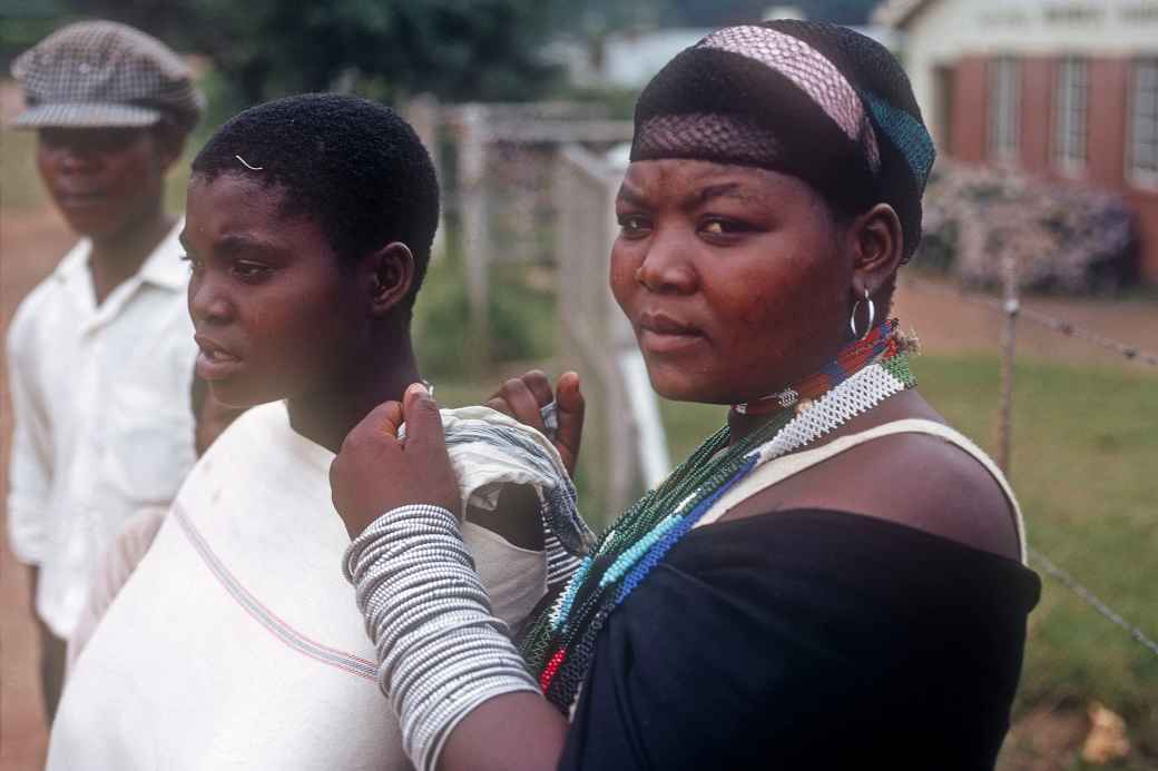 Zulu women, Nkandla